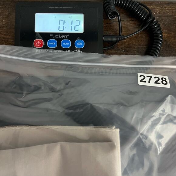 Vince Stretch Ankle Pants Women 10 Ceramic Taupe Front Zip Up Straight Leg - Picture 12 of 12